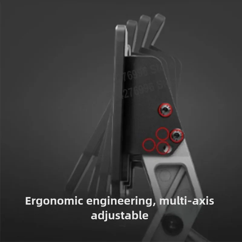 Simulador de carreras Sim de materiales CNC de precisión de aleación de aluminio con pedal Simagic P500 con sensor de celda de carga de 100KG - imagen 5