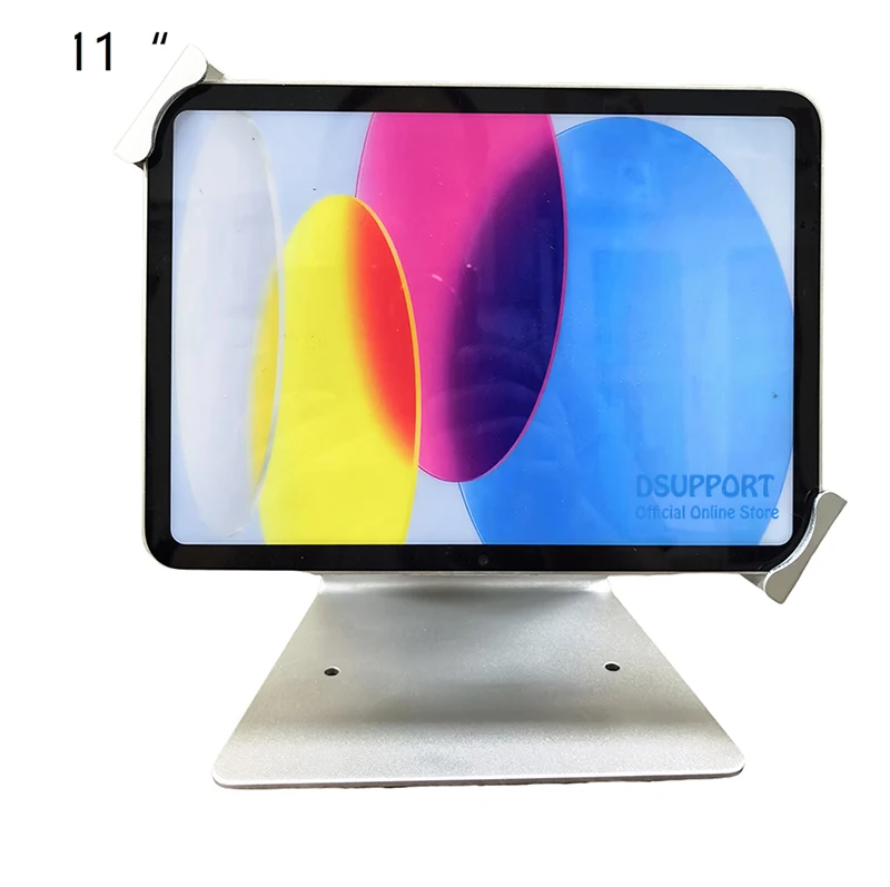 Soporte de escritorio antirrobo apto para tableta PC Universal de 7,2-13 pulgadas soporte de escritorio antirrobo de movimiento completo con cerradura Material metálico - imagen 5