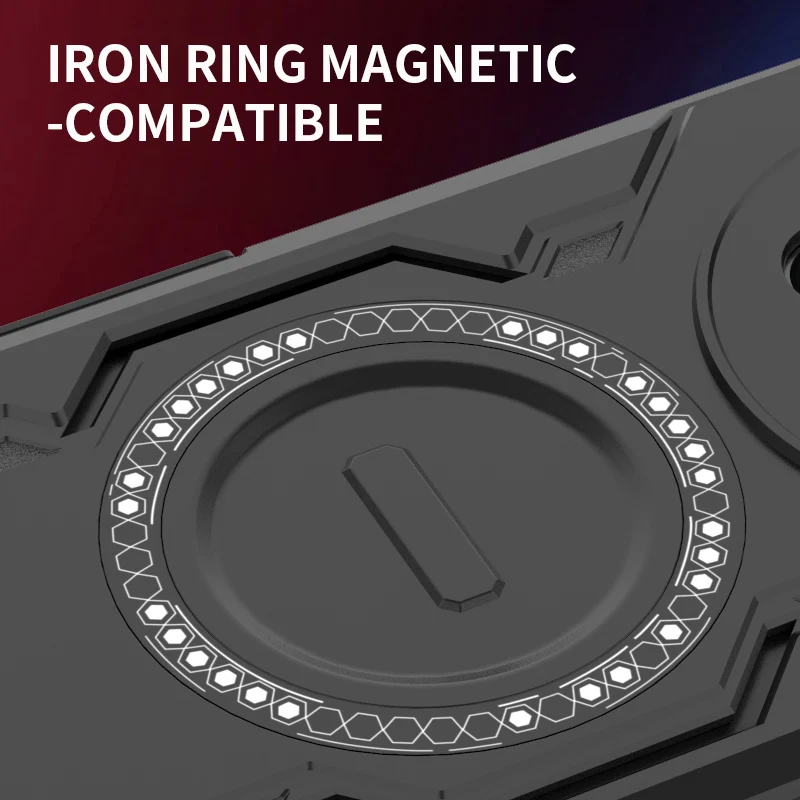 Armadura protectora disipación de calor funda de teléfono para Huawei Honor 200 400 Pro X9C Magic 7 Lite cubierta magnética a prueba de golpes - imagen 4