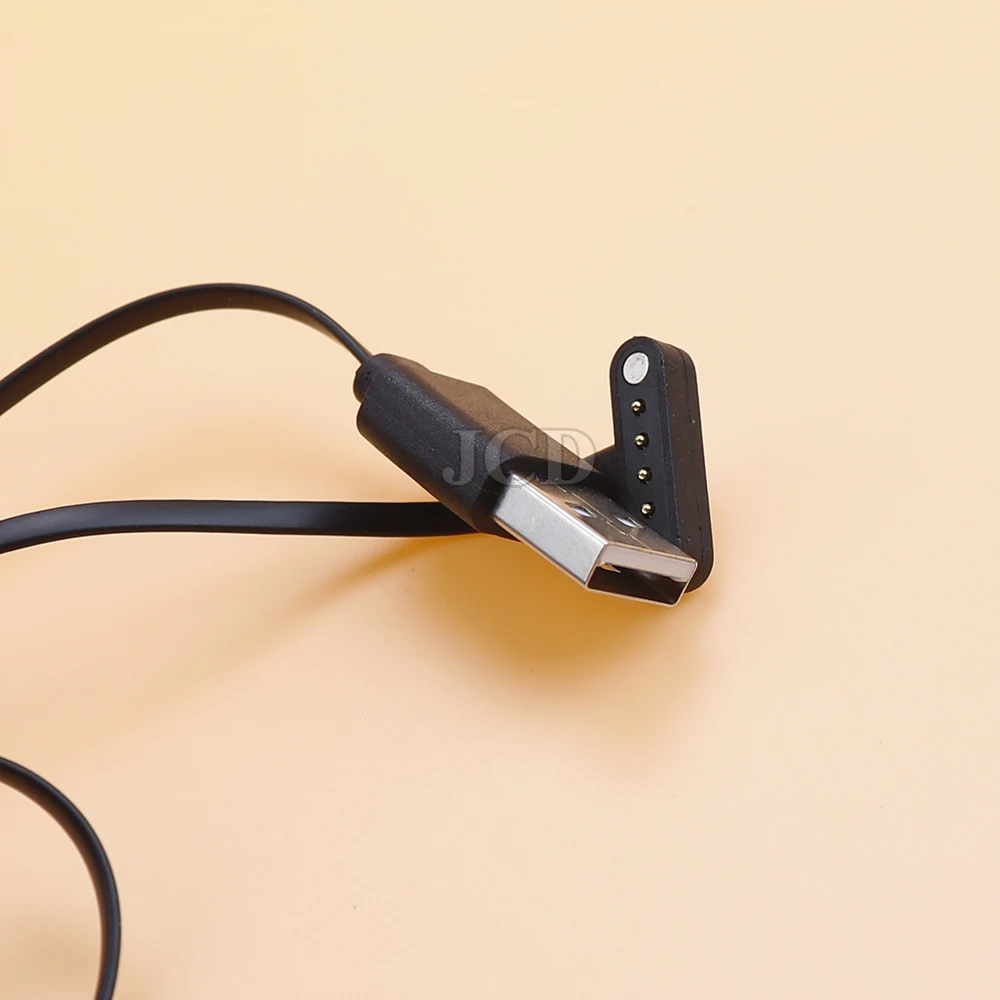 Reloj inteligente Universal en forma de T y pulsera, Cable de carga de datos magnético, cargadores de respaldo USB de 4 pines y 9mm, compatible con DM98 LemX10/DM20 - imagen 5