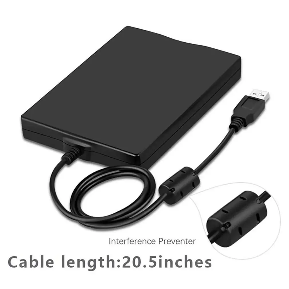 Disquete externo portátil para ordenador portátil, unidad de disquete FDD con interfaz USB de 1,44 pulgadas, 3,5 Mb, 3,5" - imagen 5
