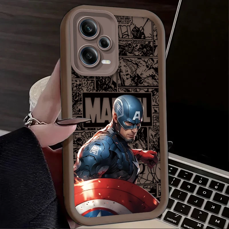 Funda blanda Marvel Spider Man para Xiaomi Redmi Note 13 14 12 11 Pro Plus 5G 14S 12S 11S 10S 10 9 Redmi 14C 13C 12C 12 4G - imagen 5