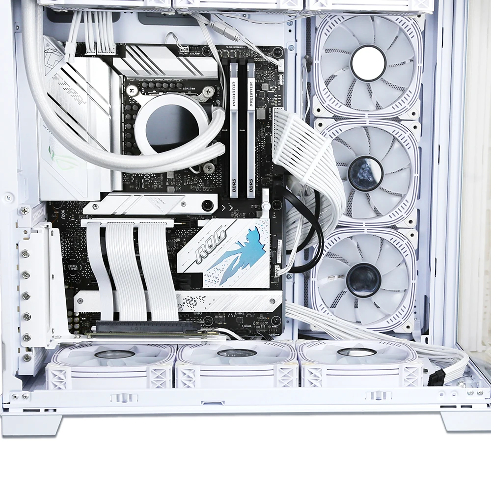 Soporte de montaje Vertical para tarjeta gráfica GIGA-MEGA V2, soporte de Cable de extensión PCI-E 4,0x16 de 150mm, Kit de soporte de montaje GPU - imagen 5