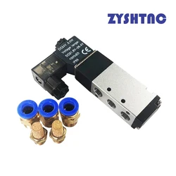 Válvula Solenoide Neumática 5/2 Vías – Control Neumático