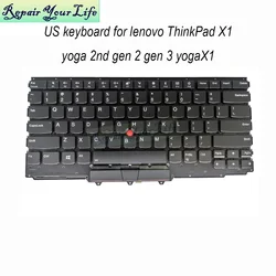 Teclado Retroiluminado Lenovo ThinkPad X1 Yoga 2ª/3ª Gen US