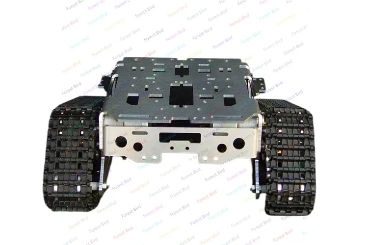 Chasis de tanque, chasis sobre orugas, coche inteligente, coche sobre orugas, chasis Wall-E, chasis de robot A - imagen 3