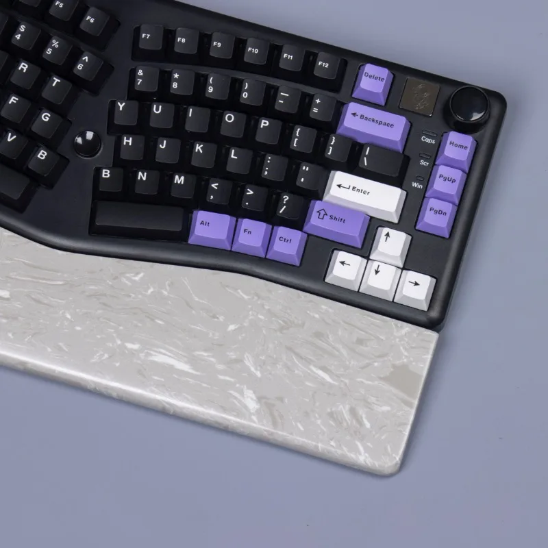 MiFuny teclado de mármol personalizado, reposamuñecas, ergonómico, apto para teclados mecánicos LEOBOG 75 Alice - imagen 5