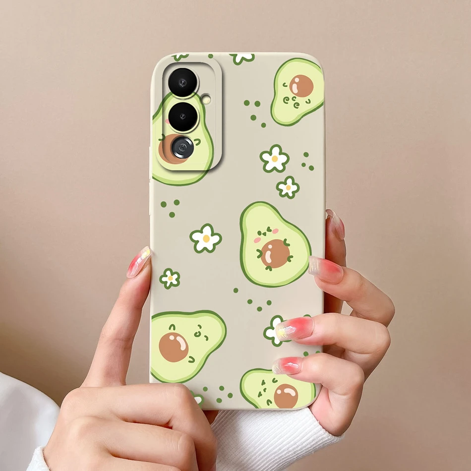Funda bonita para Tecno Pova 4 Pro, carcasa de teléfono de dinosaurio de silicona líquida suave y suave para Tecno Pova4, Fundas de protección completa - imagen 5