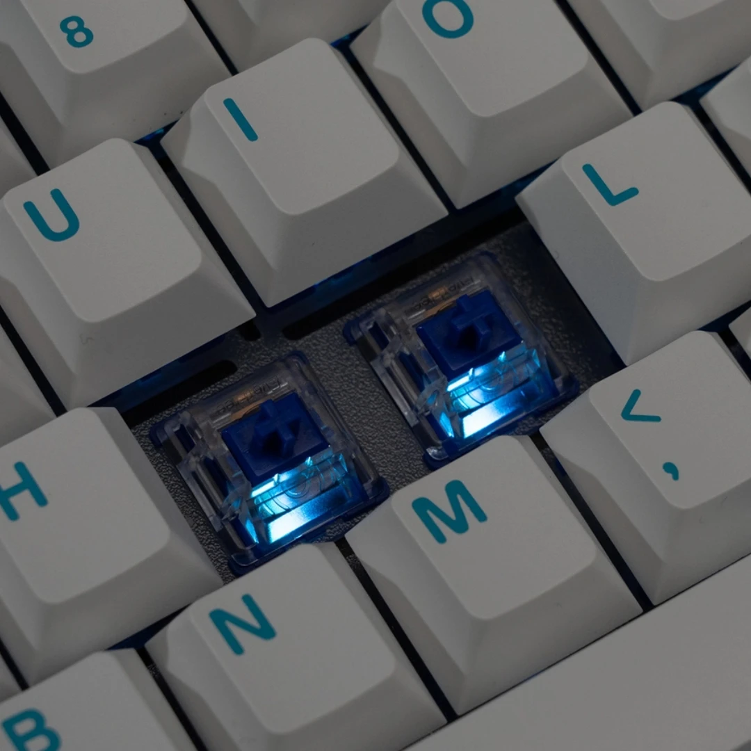 WS Dopamine Blue Linear Switches, 35Pcs Mechanical Keyboard Switches Pre Lubed 5 Pins Keyboard Switch Set for Custom Keyboard - imagen 5