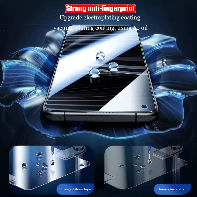 4 Uds vidrio templado para OPPO Reno 4 5 6 7 8 Lite SE 8T 4G Z A Protector de pantalla Reno 7 8 Lite Pro Plus vidrio Protector - imagen 4