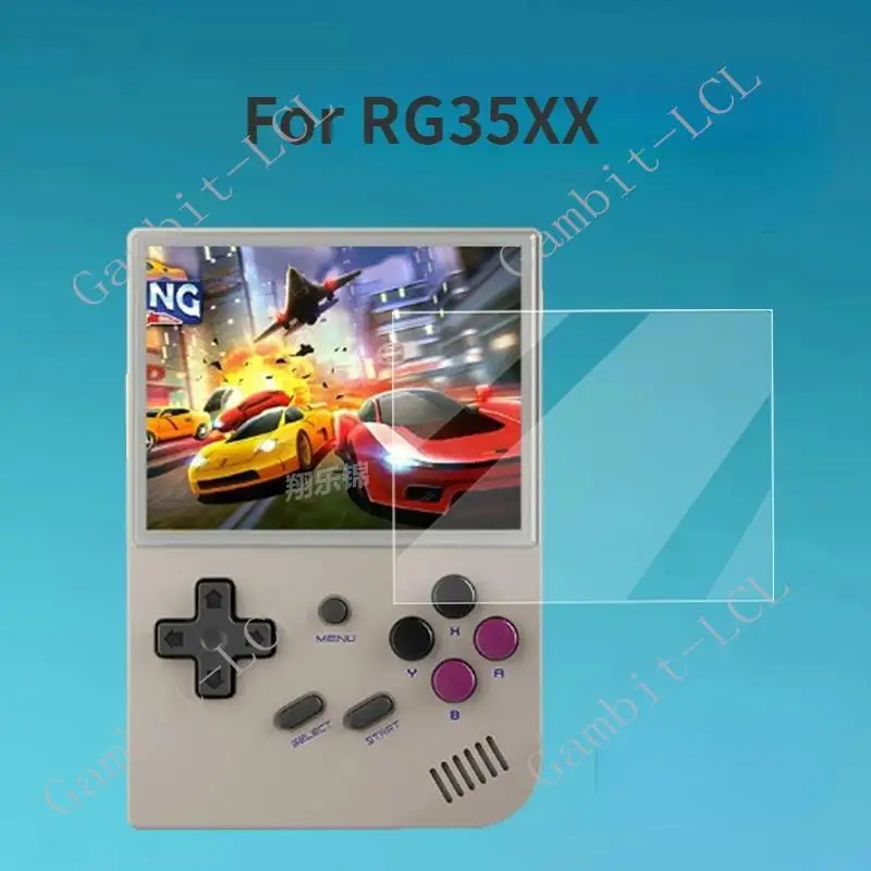 3 uds vidrio templado para Anbernic RG35XX / RG35XX + Plus 3,5 "AbernicRG35XX RG35XXPlus película protectora de pantalla - imagen 4