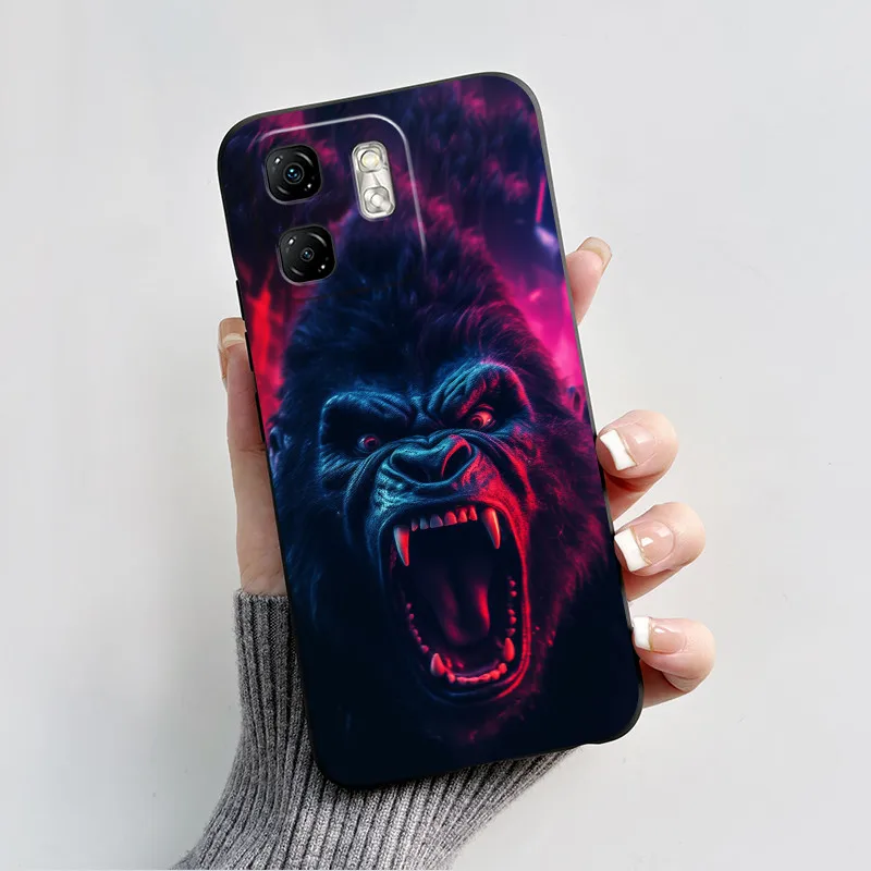 Para Infinix Smart 9 X6532 funda Infinix Hot 50i X6531 mito negro Wukong mate TPU funda protectora suave Smart9 Hot50i funda de teléfono - imagen 2