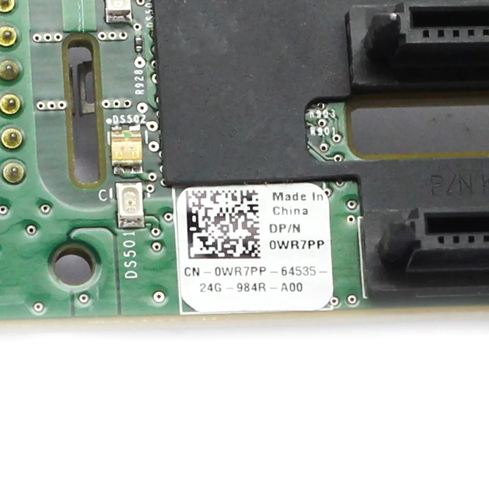 Placa de plano posterior de disco duro, componente Original 0WR7PP WR7PP para servidor gestionado Dell PowerEdge R610 2,5 Inchese SAS, 2,5 "SAS/SATA - imagen 4