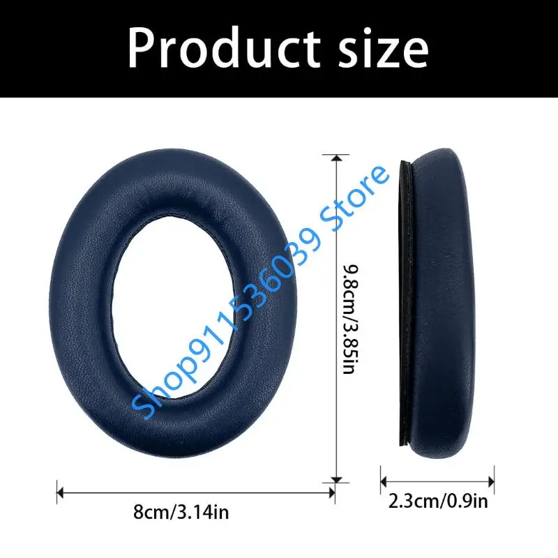 45bb Auriculares Aislamiento ruido Camiones cuero y esponja cuero y esponja para QC25 QC15 QC2 AE2 AE2I AE2W Cubiertas - imagen 5