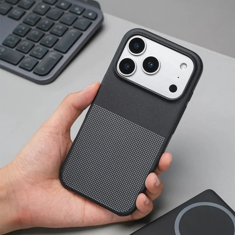 Para iPhone 17 16 15 14 13 Pro Max funda de teléfono MagSafe mate ultrafina de lujo cubierta protectora dura de PC con carga inalámbrica magnética - imagen 4