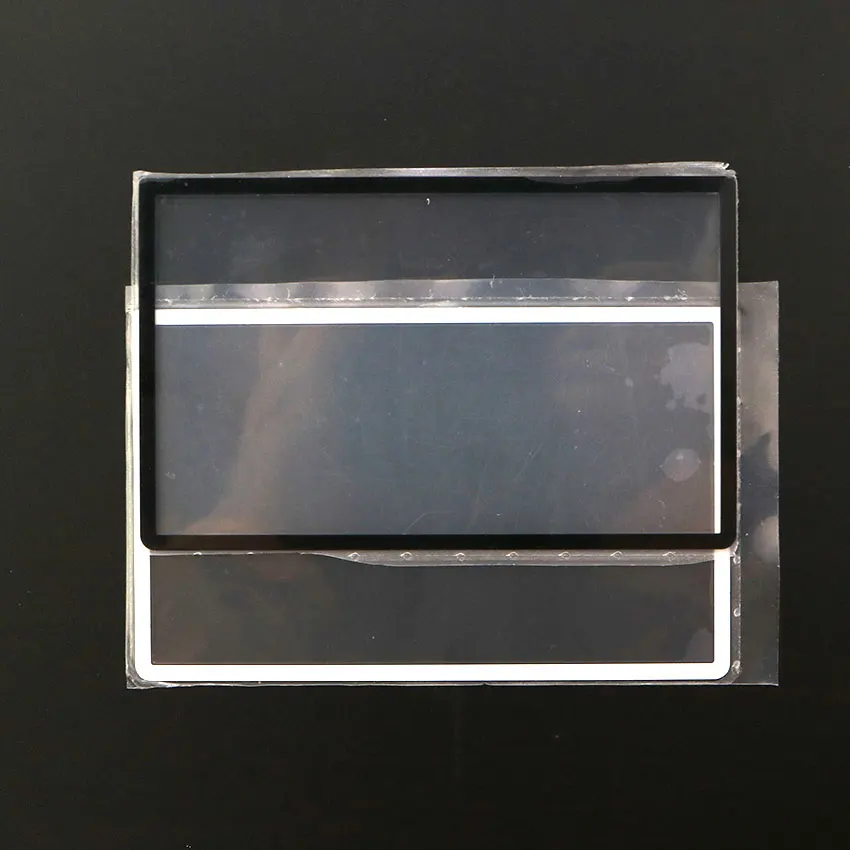 YuXi para 3DS XL LL reemplazo negro blanco marco de pantalla frontal cubierta de lente Panel Protector de pantalla LCD para 3DSXL 3DSLL - imagen 3