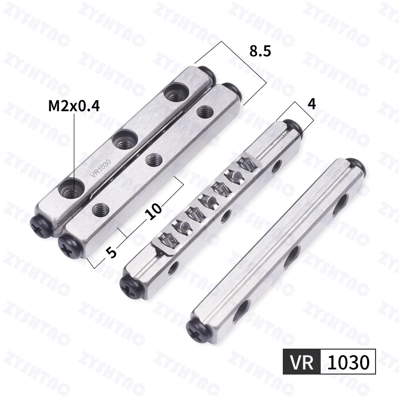 Guía de rodillos cruzados VR1 CRV1 NV1 VR1020/1030/1040/1060 VR1-30/20/40/50/60/70/80 movimiento lineal de alta precisión alta velocidad bajo ruido - imagen 2