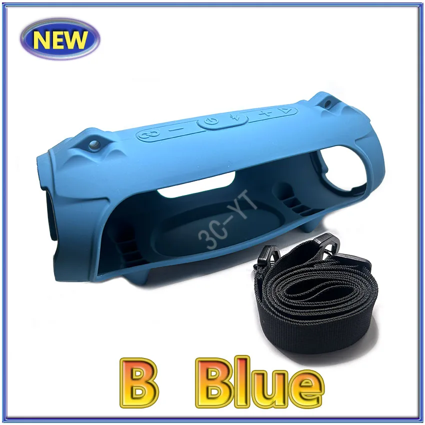 1 Uds nueva funda de silicona para JBL Charge5 protección de transporte de viaje - imagen 3