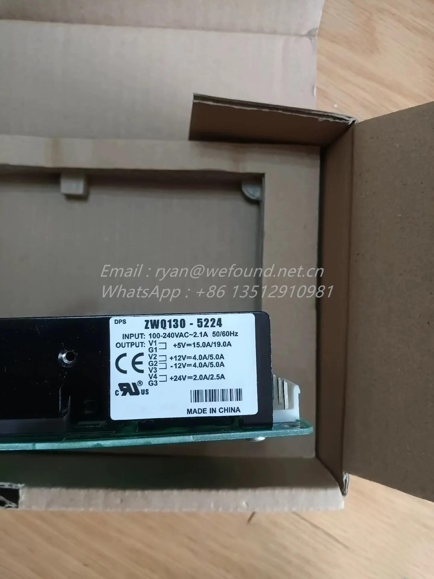 ZWQ130-5224 para TDK Lambda Max Power de salida (convección) Fuente de alimentación de salida cuádruple de 130 W - imagen 4