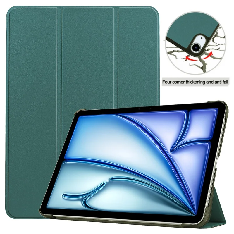 Funda para Apple iPad Air 13 2025, Funda trasera de cuero PU plegable magnética de 13 pulgadas para iPad Air 13 pulgadas 2024 M2, Funda para tableta para niños