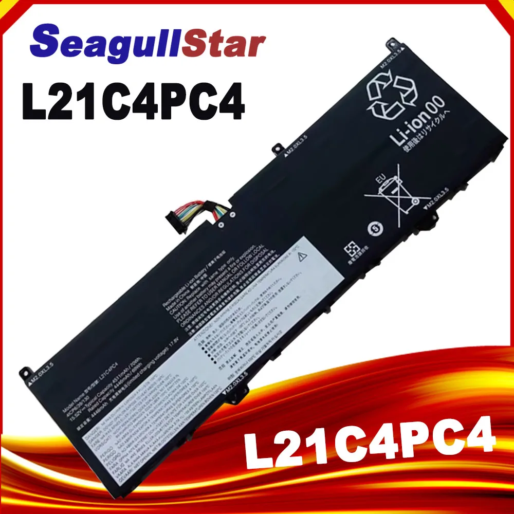 Batería L21M4PC7 L21C4PC4 L21M4PE0 para LenovoYoga Pro 14s IAH7 ARH7 2022