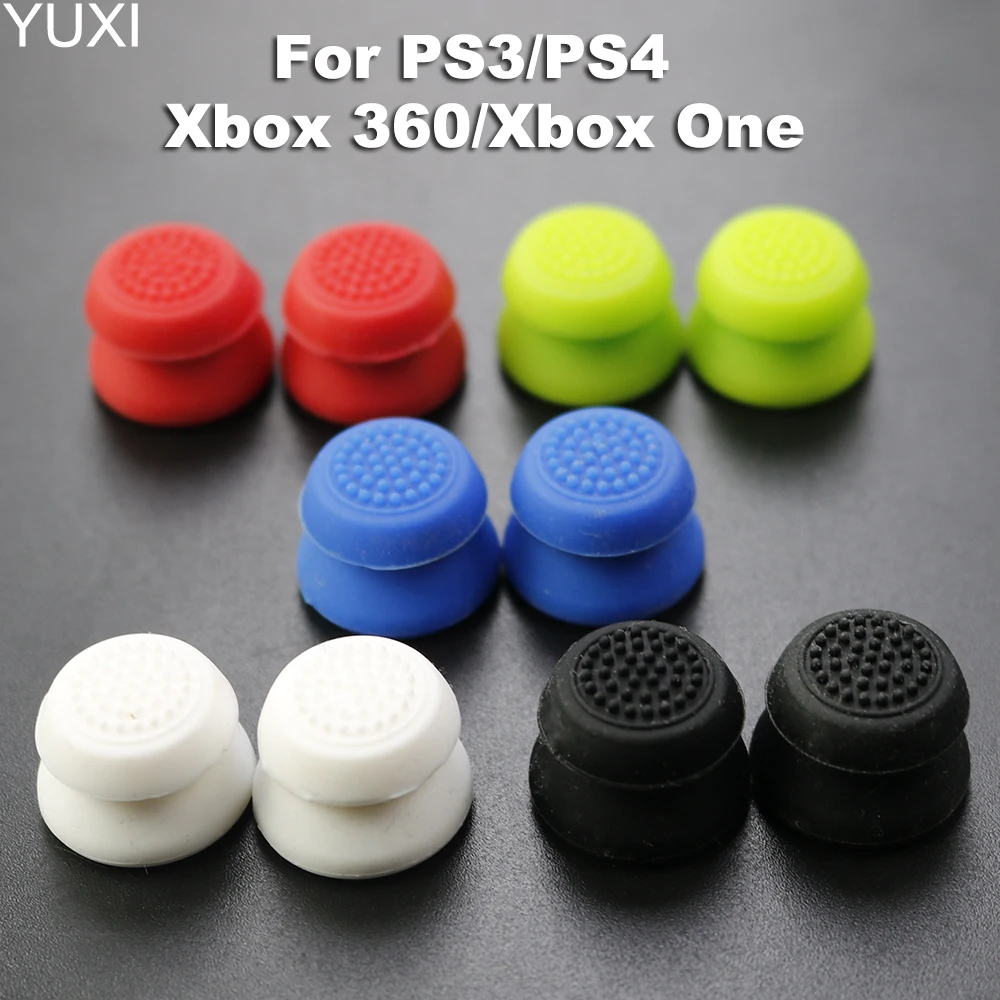 YUXI-tapa extensora de Joystick analógico para PS4/PS4 Pro/Slim/PS3/Xbox 360/Xbox one, 1 unidad