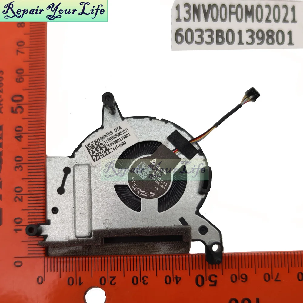 Ventilador de refrigeración para Asus ROG Ally X RC72LA 2024, consola portátil, piezas de PC, enfriador 13NV00F0M02021 13NV00F0M03011 ND35C14 ND35C13-24A08 - imagen 3