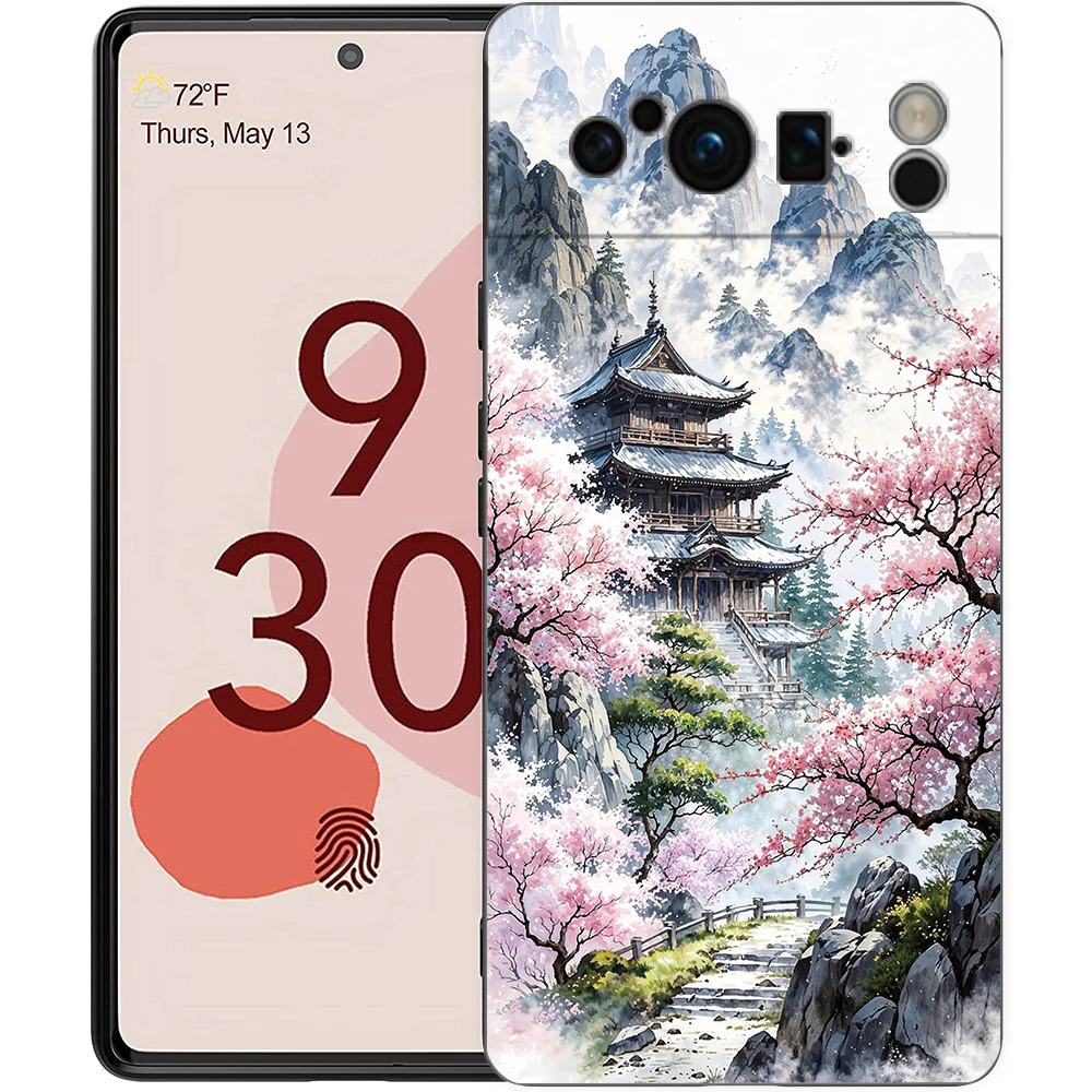 Para Google Pixel 10 Pro funda de teléfono Pixel 9 Pro XL TPU funda Pixel 8 Pro 9A 8A 7A 7 6A 6 Pro cubierta Japón Osaka Kanagawa etiqueta - imagen 3