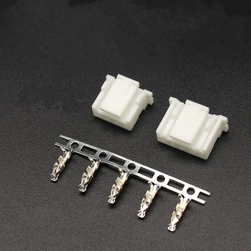 10 juegos JST PAP-V-S PA PA2.0mm conector de paso recto/curvo carcasa de aguja terminales de enchufe 2P3P4P5P6P7P8P9P10P11P12PIN - imagen 4