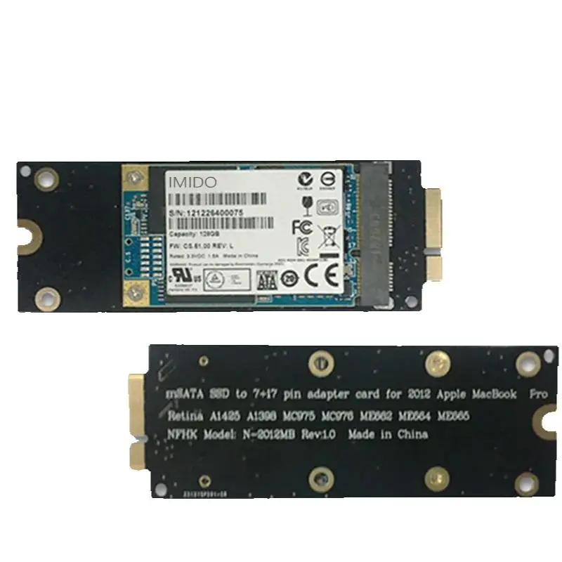 Nuevo 256GB 512GB 1TB SSD para principios de 2012 2013 Macbook Pro Retina 13 "A1425 15" A1398 unidad estado sólido MB - imagen 5