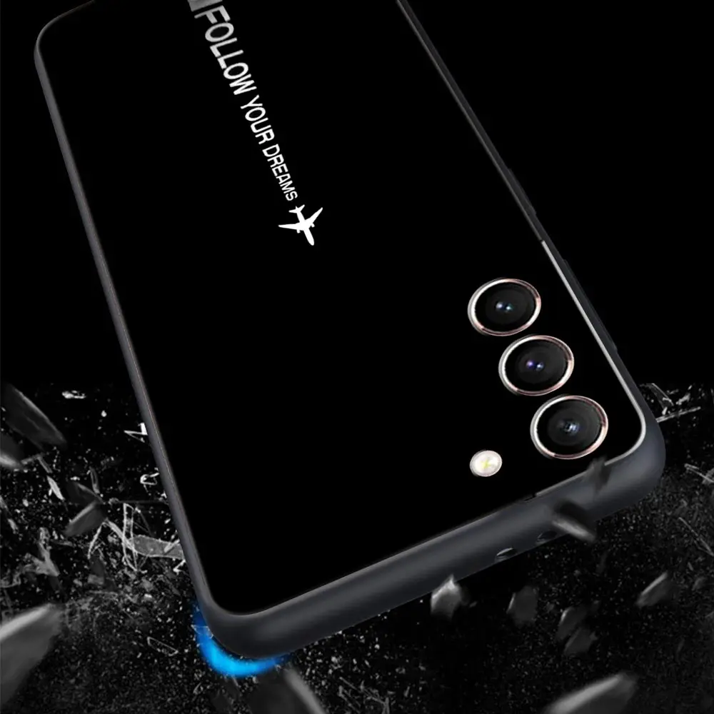 Funda de teléfono con diseño de avión Premium para Samsung Galaxy S24 S23 S22 Ultra S20 S21 FE 5G S10 S9 Plus S10E S8 S7 Edge, funda suave - imagen 2