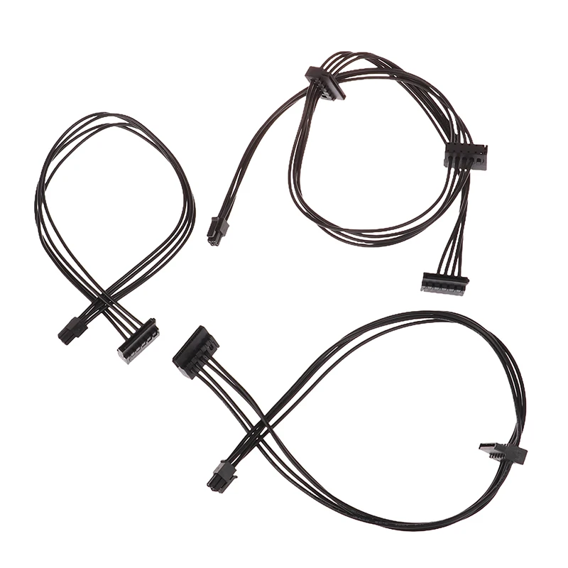 35 cm/45 cm/65 cm pequeño Mini 4 pines a uno/dos/tres Sata HDD SSD Cable de alimentación para Lenovo M410 M610 M415 Cable de alimentación - imagen 3