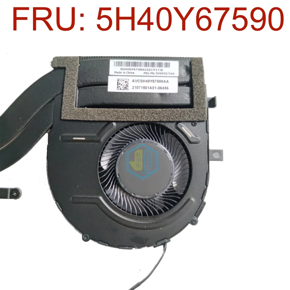 Ventilador de refrigeración para portátil, disipador térmico para Lenovo ThinkPad P1 Gen 3 20TH 20TJ, módulo térmico, Enfriador de CPU 5H40Y67590 BAPA0706R5HY005 - imagen 4