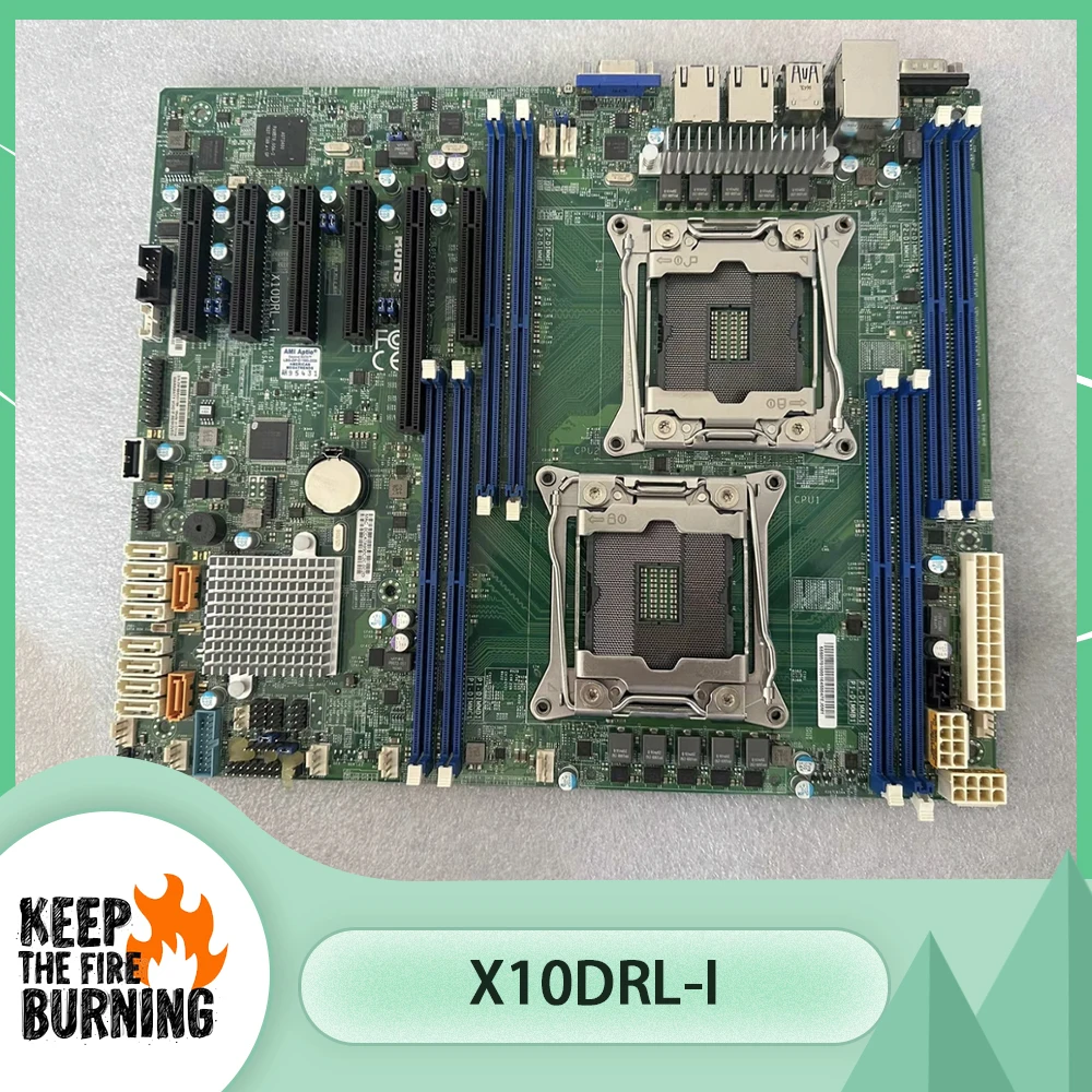 La placa base del servidor LGA2011 admite E5-2600V3V4 X10DRL-I - imagen 2