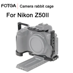 FOTGA Jaula de Protección Nikon Z50 II con Zapata Fría