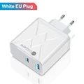White EU Plug