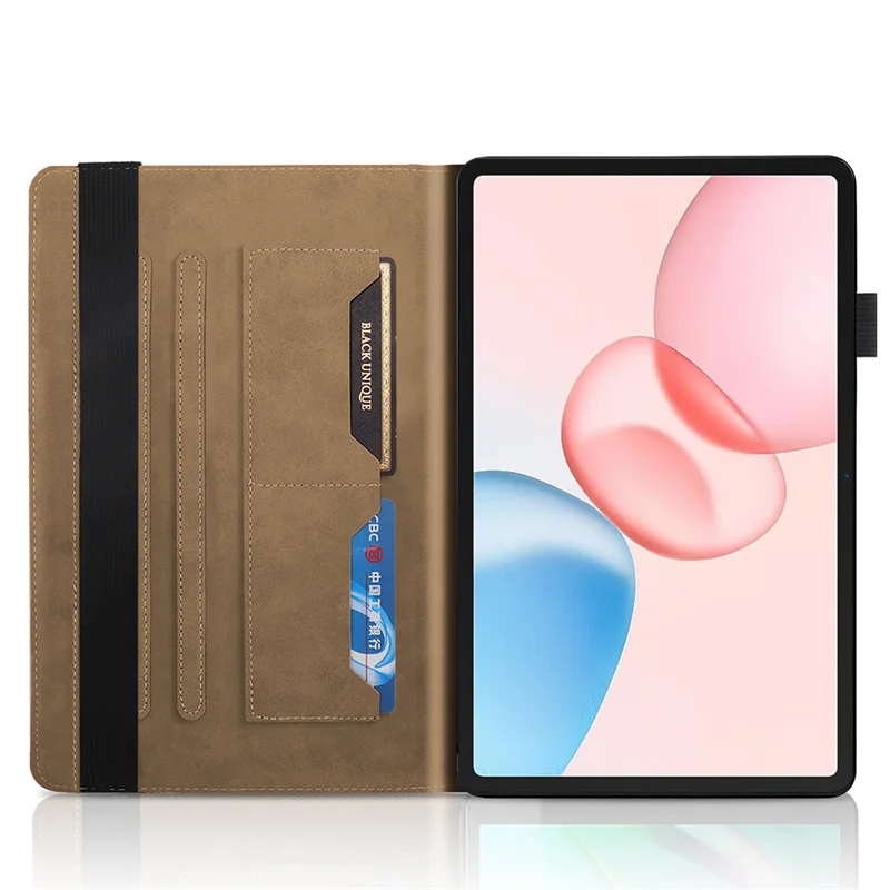 Funda para tableta Honor Pad 10 12,1 pulgadas 2025, funda con soporte tipo billetera con tapa de árbol en relieve para Coque Honor Pad 10 HEY3-W00 W10 Funda - imagen 3