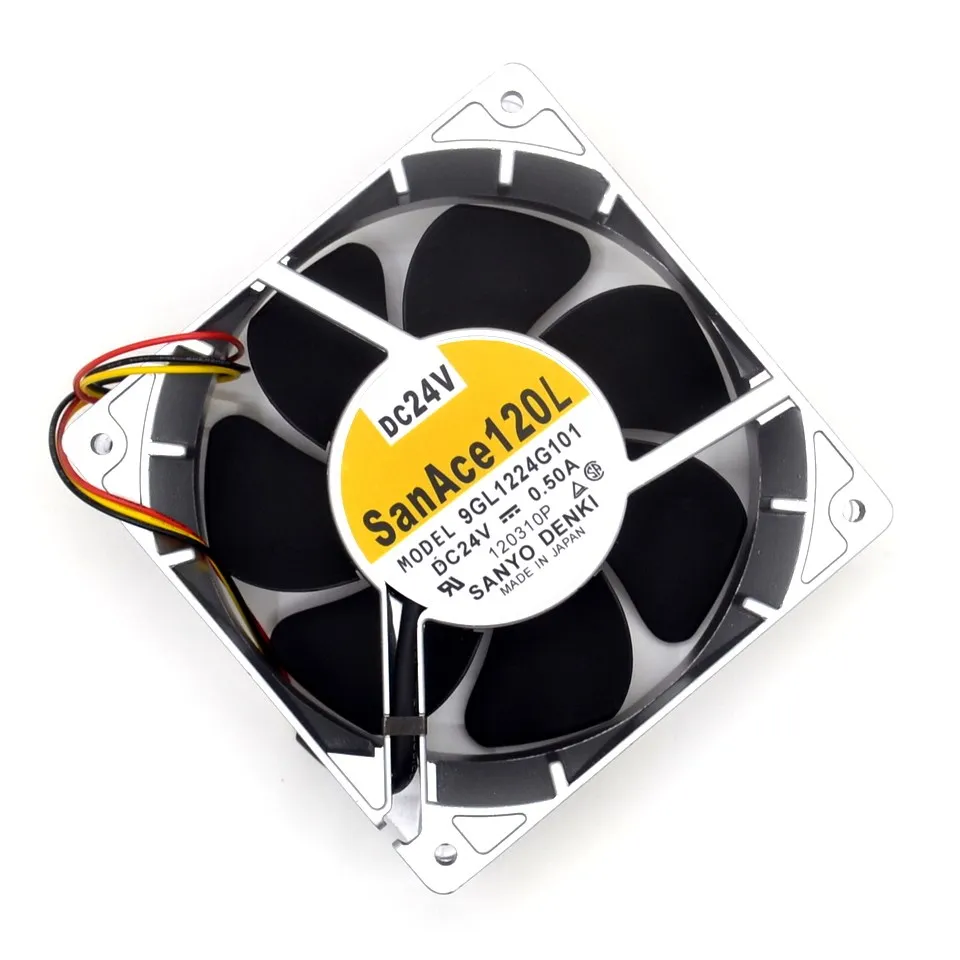 Ventilador de refrigeración 9GL1224G101, 12038, 120mm, 24V, 0.5A, 12cm, temperatura, gale 120x120x38mm, nuevo - imagen 5