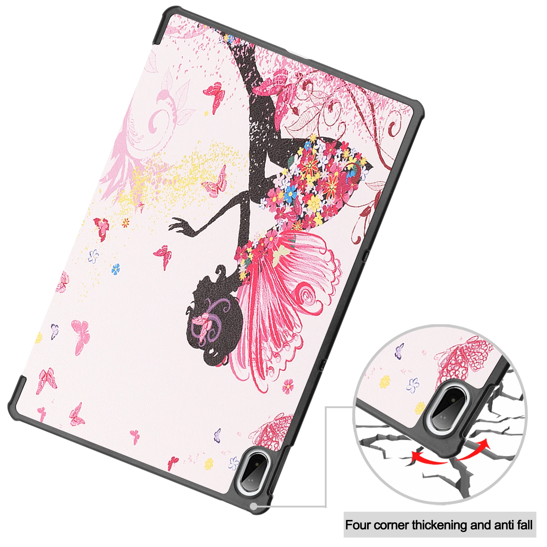 Funda pintada triple para Lenovo Xiaoxin Pad 10,6 Plus 11 Tab M10 P11 Plus TB-125FU 128FU J606F J607F X606F X605FC X306F - imagen 5