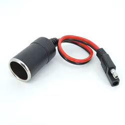 Enchufe encendedor coche hembra SAE para cable con desconexión rápida