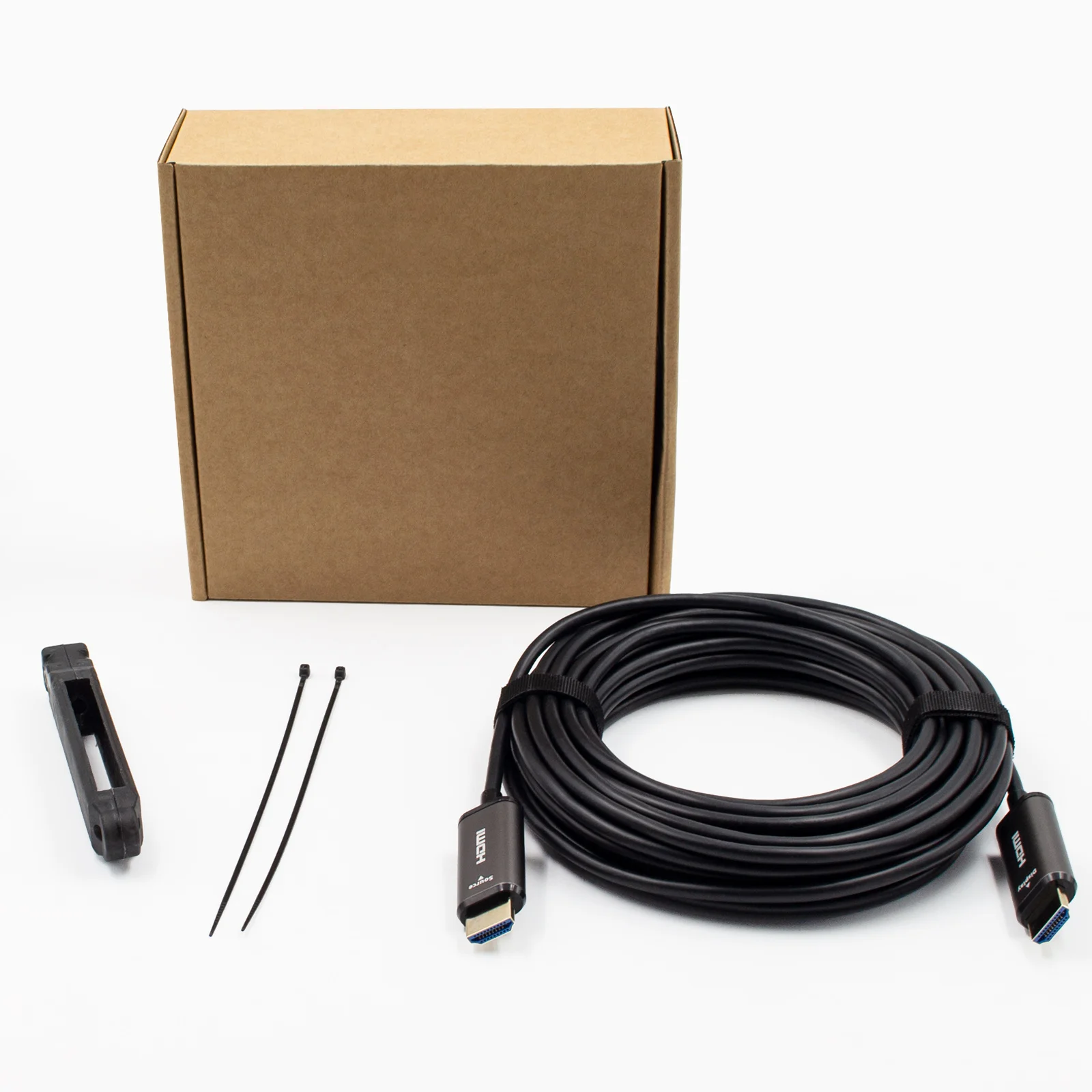 Cable HD de 8K Compatible con HDMI, fibra óptica HD 2,1, hasta 8K60Hz, Cable de vídeo de alta velocidad de 10m para HDTV, portátil, proyector, PS5 - imagen 3