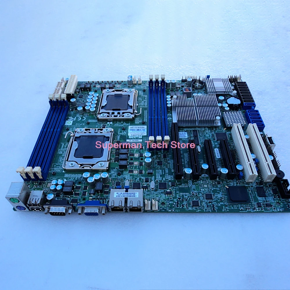 Placa base de servidor DDR3 SATA2 PCI-E 2,0 procesador Xeon serie 5600/5500 para Supermicro X8DTL-3