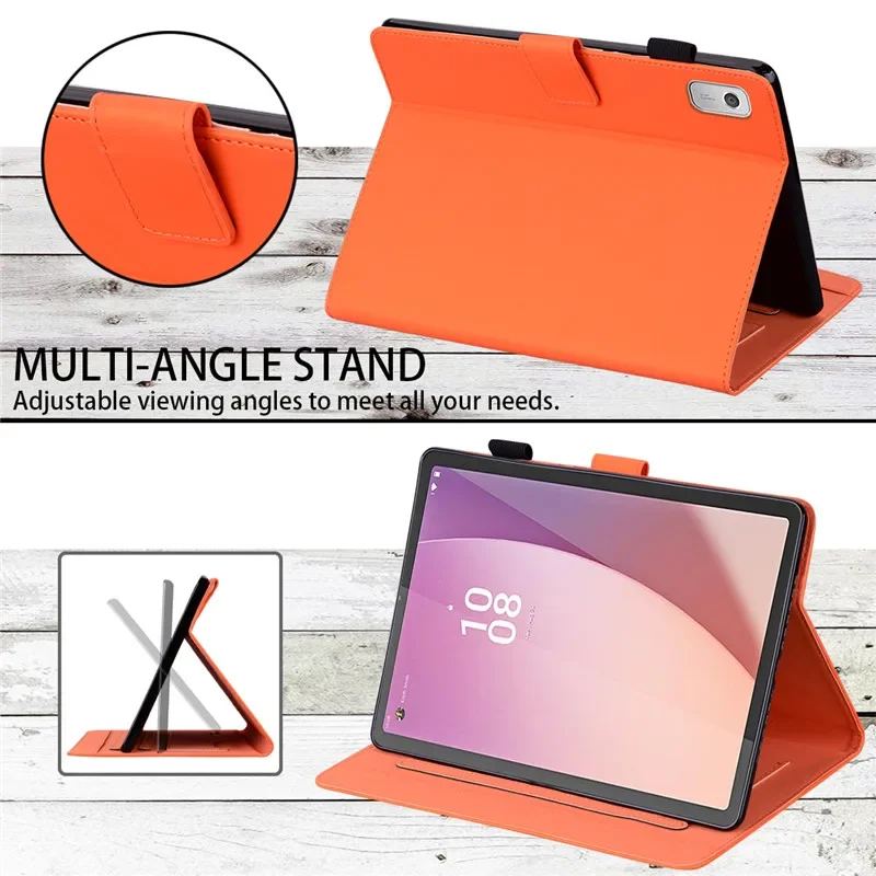 Para Lenovo Tab M9 2023 Funda lindo gato Panda pintado suave TPU Funda magnética para tableta para Funda Lenovo Tab M9 TB310FU Funda para niños - imagen 3