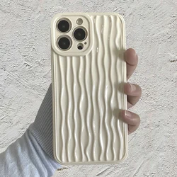 Funda Silicona iPhone 11-17 – Diseño Ondas Antigolpes
