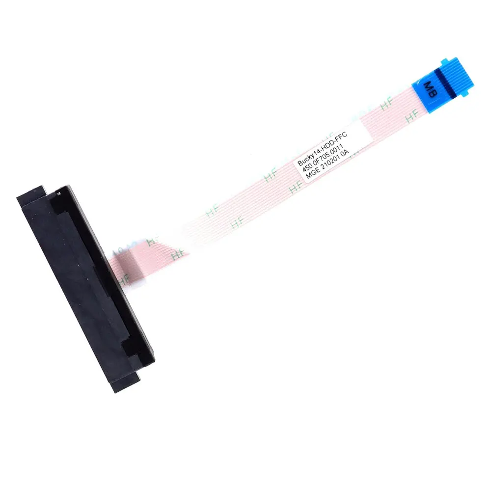 Para Dell Inspiron 5481 5482 portátil SATA disco duro HDD SSD conector Flex Cable soporte Caddy 0T76C7 450.0F705.0011 - imagen 4