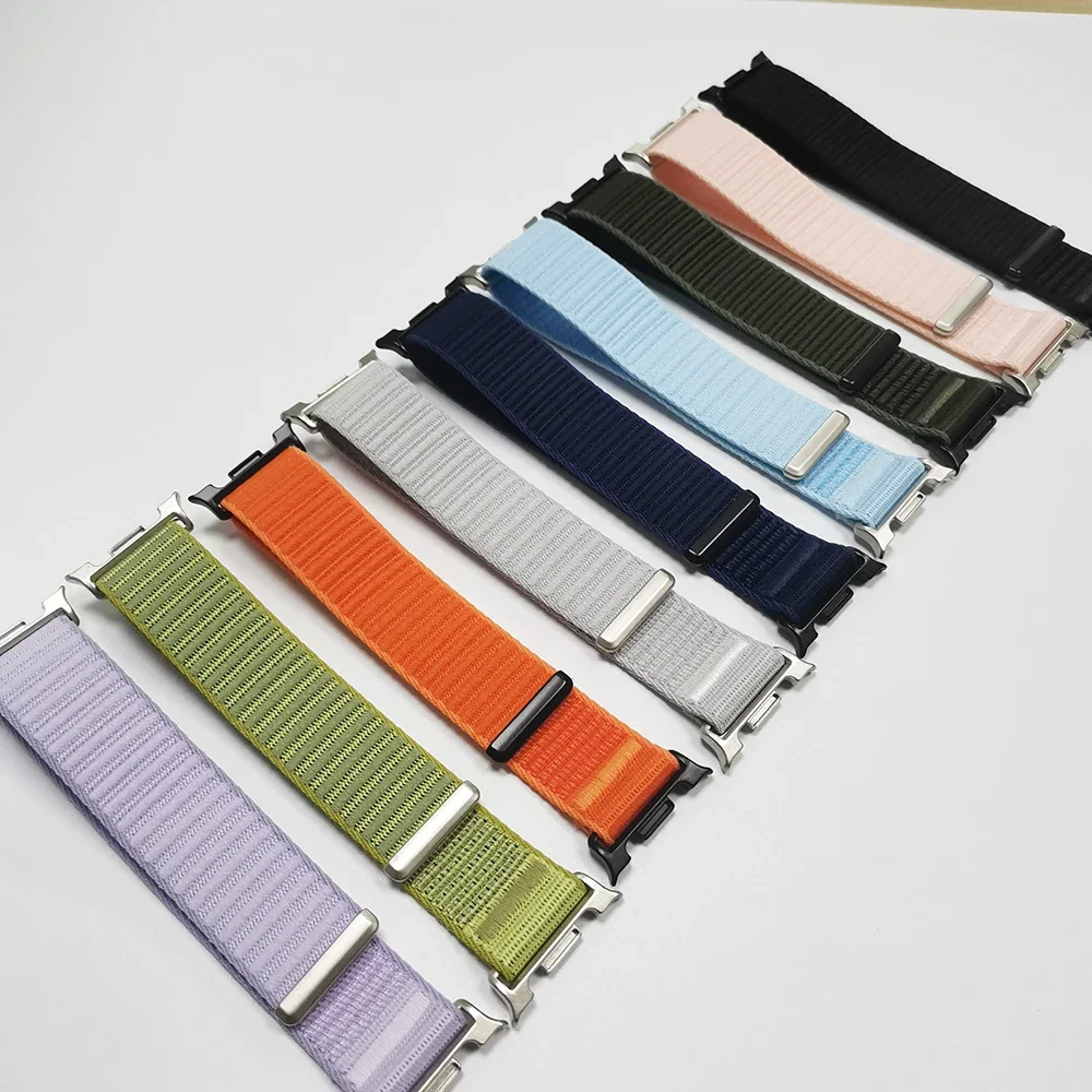 Correa de nailon transpirable para Samsung Galaxy Watch 8 Classic, pulsera de repuesto de 46mm para reloj 8, accesorios de banda trenzada de 44/40mm - imagen 2