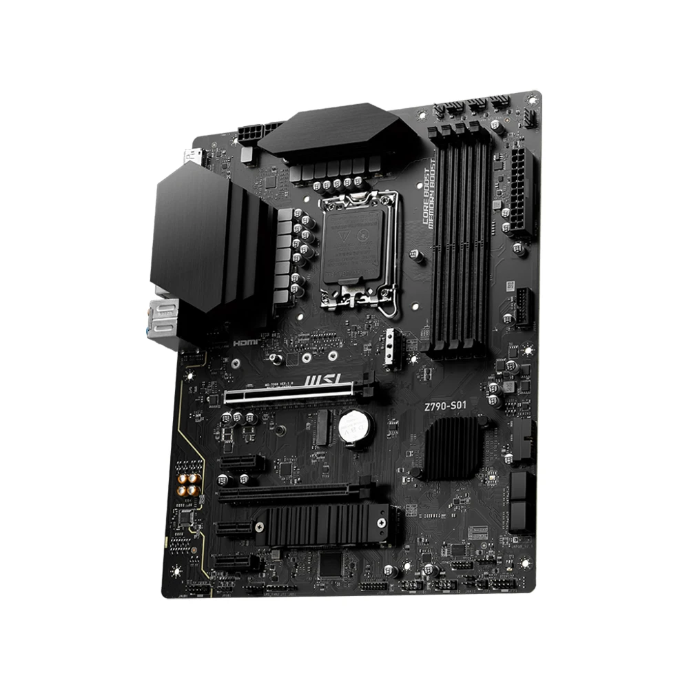 Placa base MSI Z790-S01 LGA1700 compatible con i9-14900K i7-13700K i5-12400F CPU DDR5 7000MHz HDMI M.2 LGA1700 placa base ATX - imagen 3