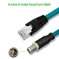 Male X type to RJ45