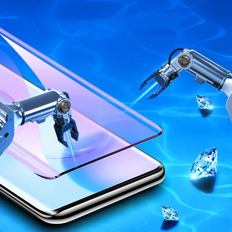 Vidrio templado curvo 3D para Huawei Honor Magic 5 Pro, Protector de pantalla para Magic5 Magic 5Pro, cristal transparente Anti luz azul - imagen 2