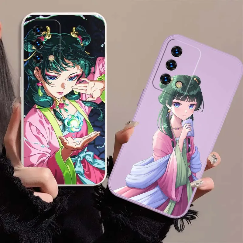 MaoMao-funda de Anime para OPPO Ace2 A98 A96 A95 A94 A92 A9 A80 A78 A77 A76 A74 A73 A72 A60 A6 Pro